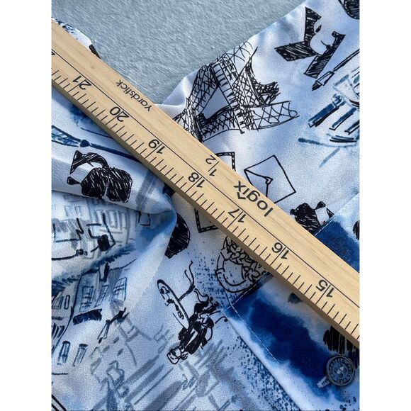 Karl Lagerfeld Paris size M “From Paris with Love” button up. - Picture 7 of 10